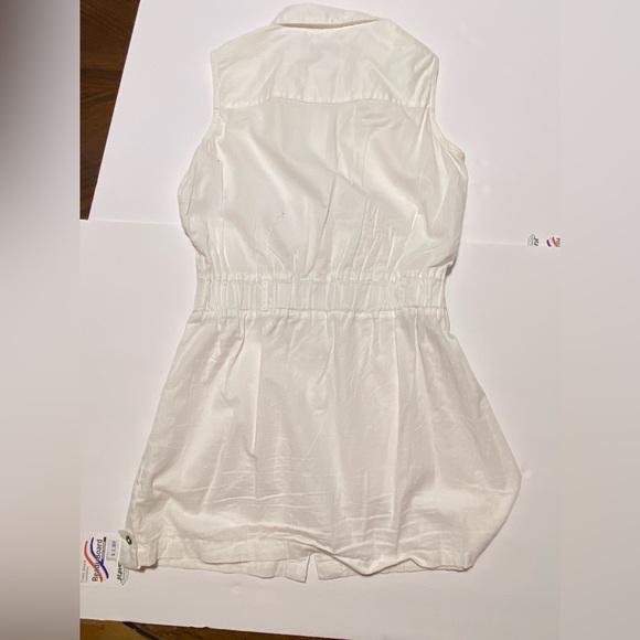 Triple Five Soul white mini dress with pockets - Picture 2 of 5